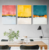 Harmony in Abstraction: Nordic Color Symphony