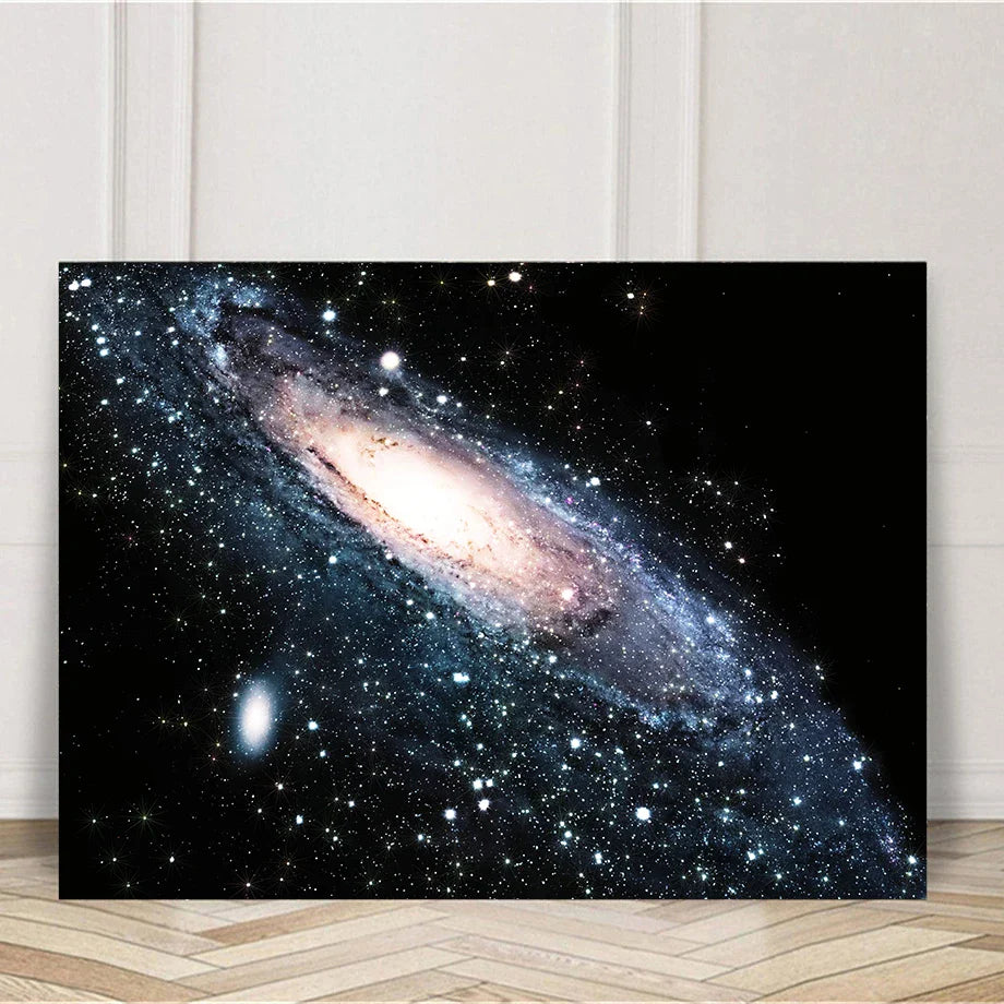 Cosmic Splendor: Celestial Hanging Painting